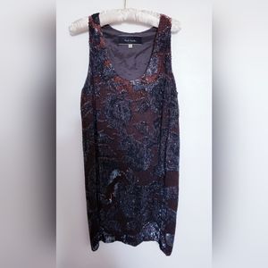 Paul Smith Sequenced Cocktail/ Party Dress  Size 42 Made In Italy